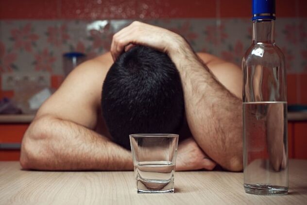 Alcoolismul masculin, care duce la consecințe fatale pentru organism