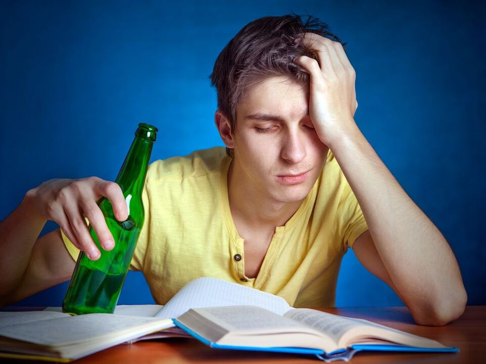 student obosit cu bere cum să nu mai bea
