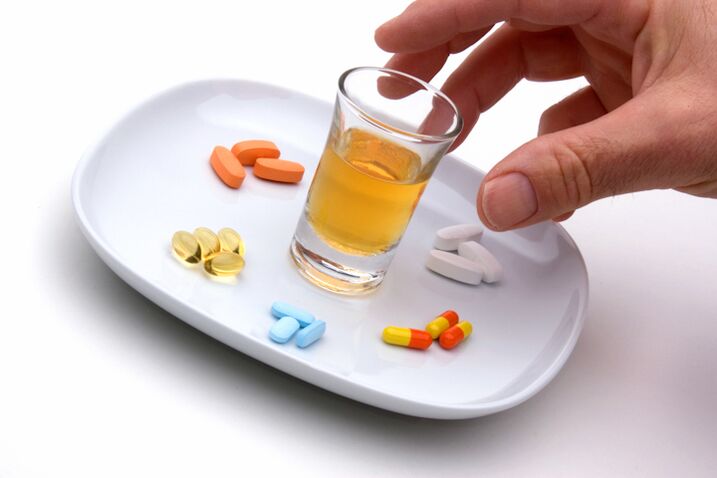 compatibilitate cu alcool și antibiotice